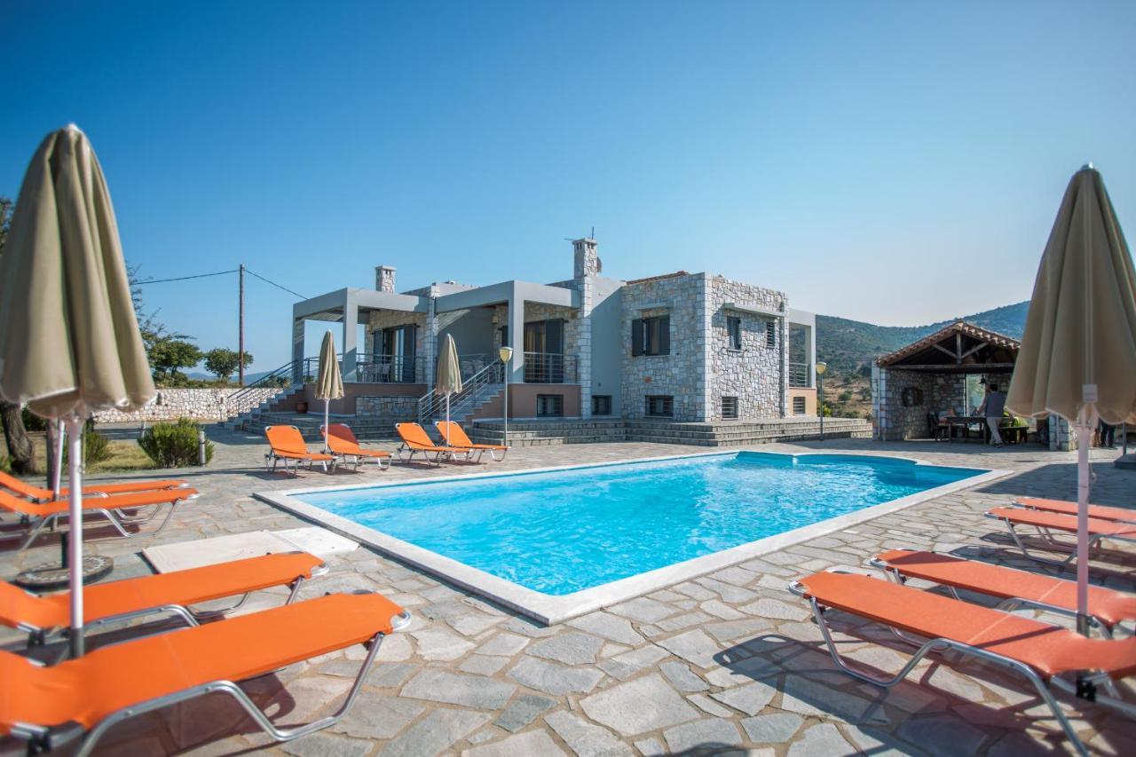 Raise Luxury Villas With A Great Sea View Of Astros Ορεινή Μελιγού Εξωτερικό φωτογραφία