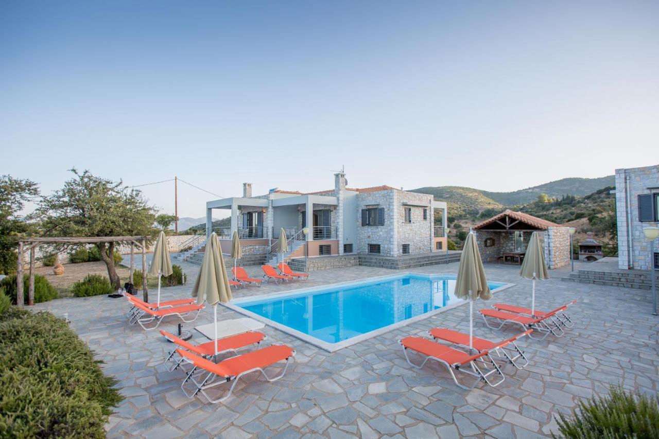 Raise Luxury Villas With A Great Sea View Of Astros Ορεινή Μελιγού Εξωτερικό φωτογραφία